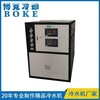 制罐焊機冷卻用BKLS-100FQ雙溫雙控風(fēng)冷式冷水機